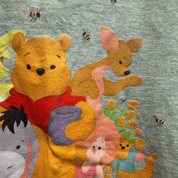 Winnie the Pooh All Good in the Woods Juniors’ T-Shirt Size Large - Picture 11 of 15
